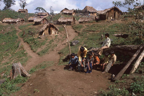 Guatemalan refugees, Chiapas, 1983