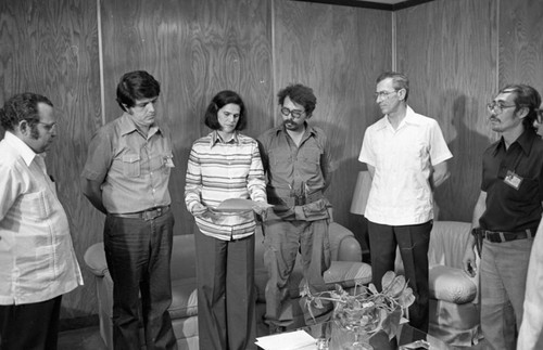 U.S. Ambassador and the Nicaraguan Junta, Managua, 1980