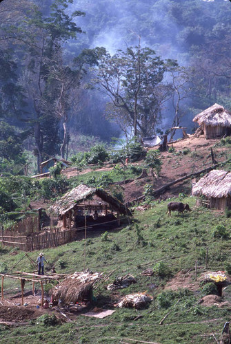 Guatemalan refugee camp, Ixcán, ca. 1983