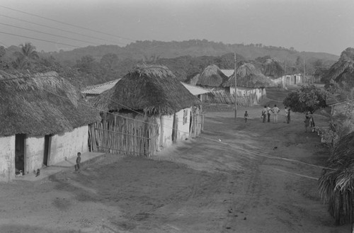 Young men standing in the street, San Basilio de Palenque, 1976