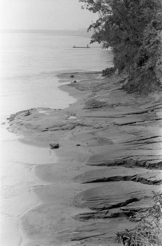 Magdalena River edge, La Chamba, Colombia, 1975