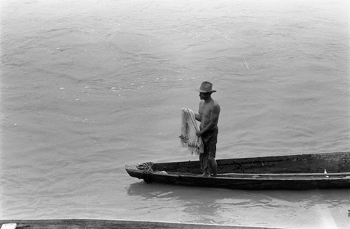 Fishing, La Chamba, Colombia, 1975