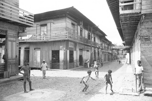 Street scene, Barbacoas, Colombia, 1979