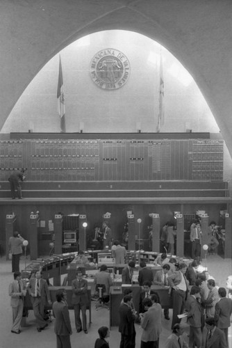 The Mexican Stock Exchange, Mexico, ca. 1983