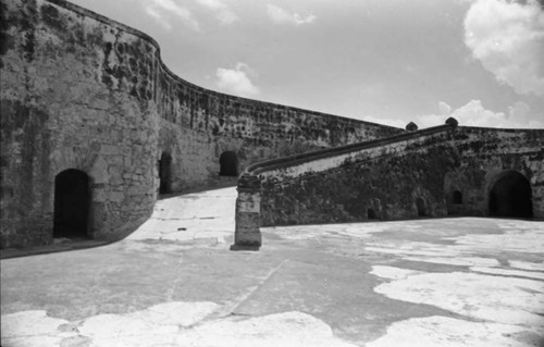 Fortress's bailey, Cartagena, 1975