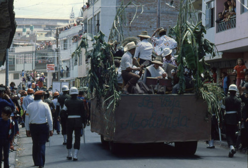 Procession at the Blacks and Whites Carnival, Nariño, Colombia, 1979