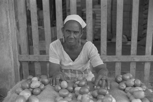 Woman portrait, San Basilio de Palenque, ca. 1978