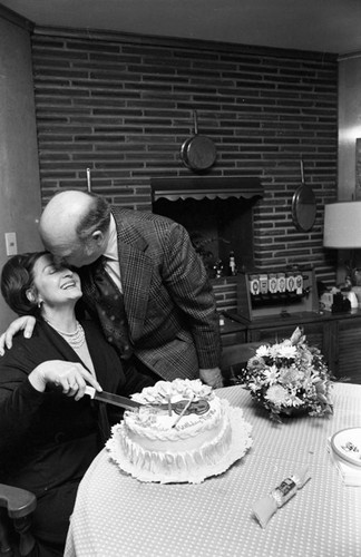 Birthday celebration, 1974