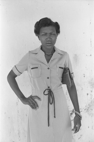 Woman portrait, San Basilio de Palenque, ca. 1978