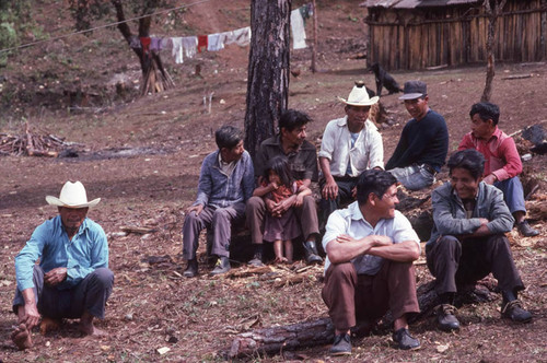 Guatemalan refugees, Santiago el Vértice, 1982