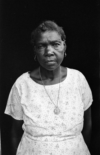 Portrait of a woman, San Basilio del Palenque, ca. 1978