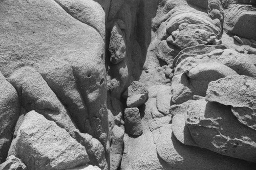 Rock formation at Playa Arrecife, Tayrona, Colombia, 1976