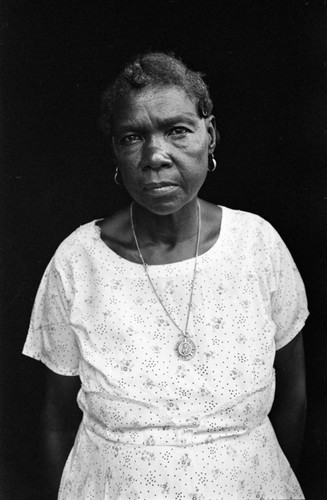 Portrait of a woman, San Basilio del Palenque, ca. 1978