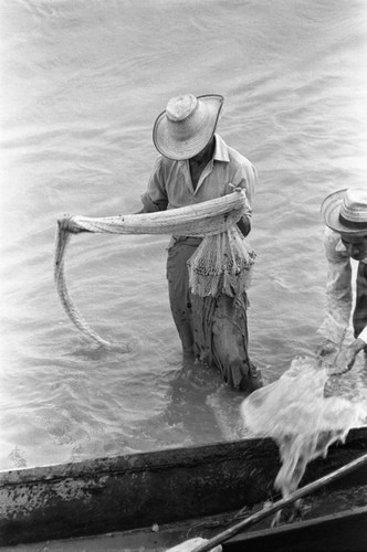 Fishing, La Chamba, Colombia, 1975