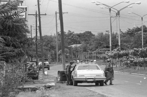 National Guard checkpoint, Nicaragua, 1979