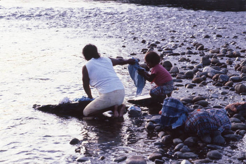 Guatemalan refugee, Ixcán, ca. 1983