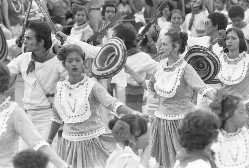 Cumbiamba Vendaval de Simón Bolívar performing, Barranquilla, Colombia, 1977