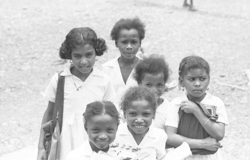 A group of school children, Barbacoas, Colombia, 1979