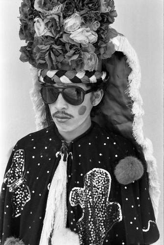 Portrait of a warrior, Barranquilla, Colombia, 1977