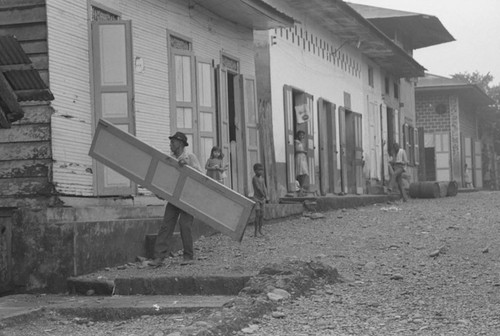 Street scene, Barbacoas, Colombia, 1979