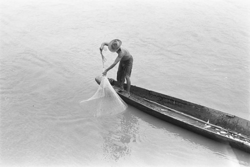 Fishing, La Chamba, Colombia, 1975 — Calisphere
