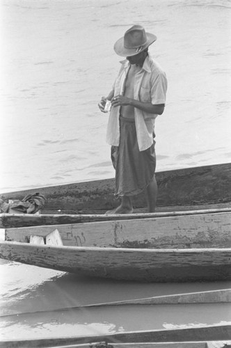 Fishing, La Chamba, Colombia, 1975