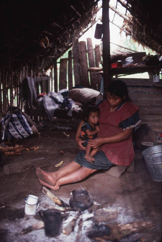 Guatemalan refugees, Santiago el Vértice, 1983