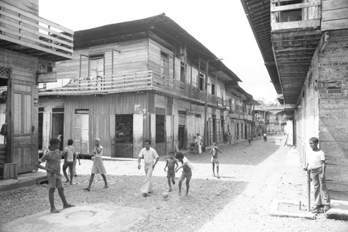 Street scene, Barbacoas, Colombia, 1979