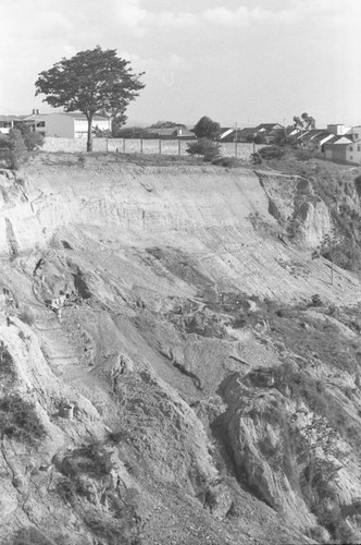 Effects of soil erosion, Bucaramanga, Colombia, 1975