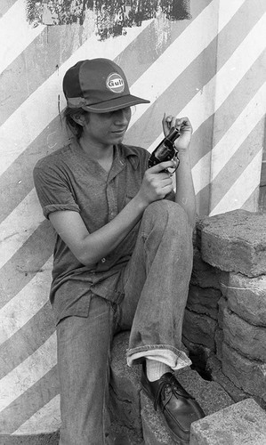 Sandinista woman, Nicaragua, 1979