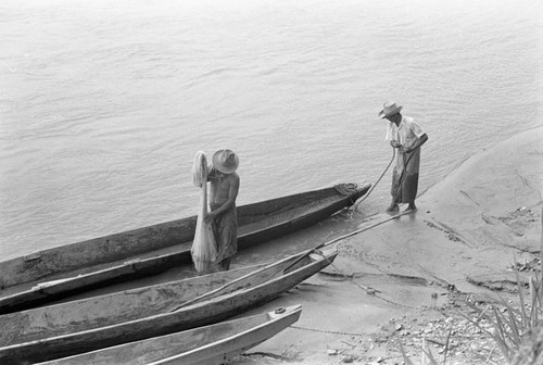 Fishing, La Chamba, Colombia, 1975