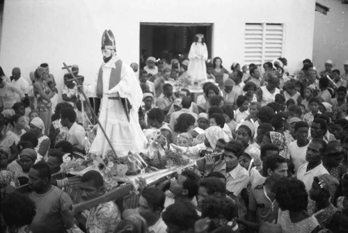 Religious procession, San Basilio de Palenque, 1975