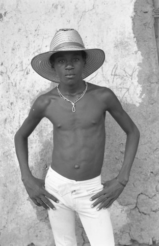 Portrait of a young man, San Basilio de Palenque, 1977