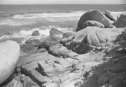 A view of the Caribbean Sea, Tayrona, Colombia, 1976