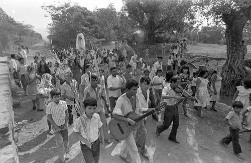 Palm Sunday procession, San Agustín, 1983