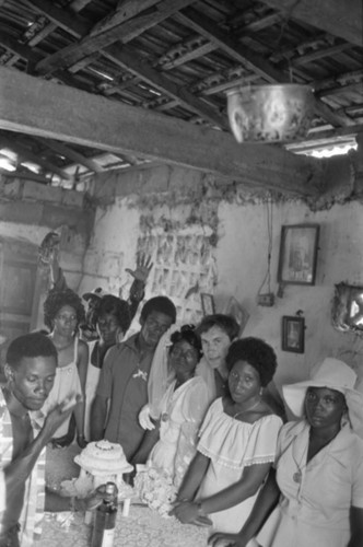 Wedding day with Richard Cross, San Basilio de Palenque, Colombia, 1977