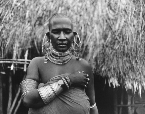 Maasai woman, Tanzania, 1979