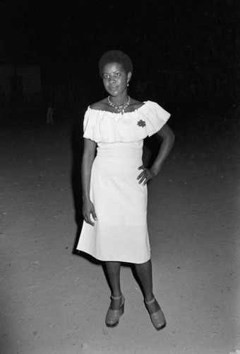 Bride portrait, San Basilio del Palenque, ca. 1978