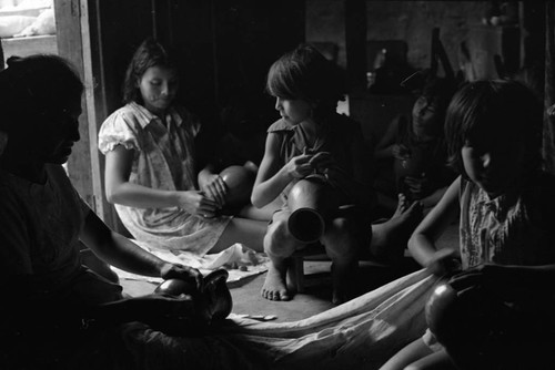 Artisans at work, La Chamba, Colombia, 1975