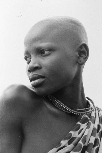 Maasai villager, Tanzania, 1979