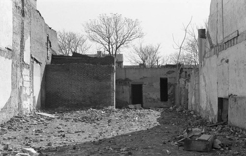 Vacant lot, Philadelphia, ca. 1980