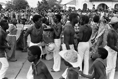 Son de Palenque dancers performing, Barranquilla, Colombia, 1977