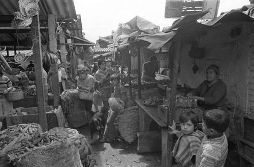 A day at a market, Tunjuelito, Colombia, 1977