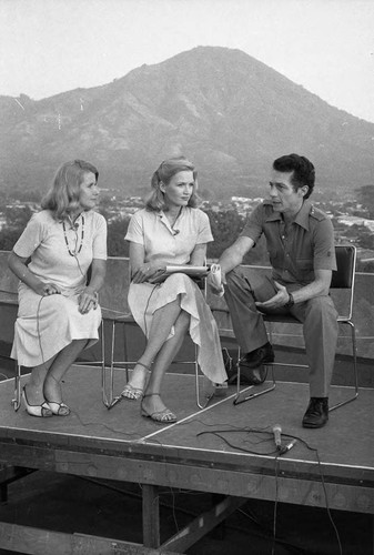 Roberto D'Aubuisson interviewed by Diane Sawyer and Conchita Ibáñez, San Salvador, 1982