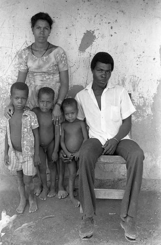 Family portrait, San Basilio de Palenque, 1975