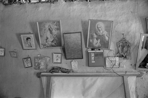 Home interior, San Basilio de Palenque, 1976