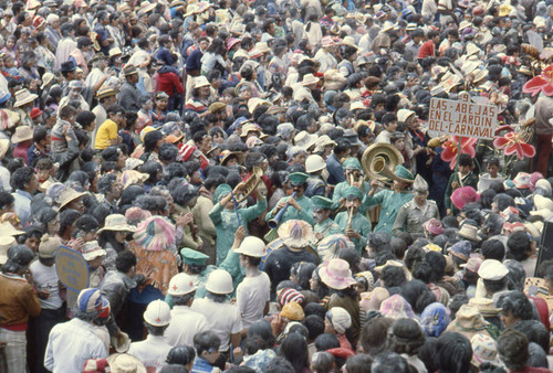 Procession at the Blacks and Whites Carnival, Nariño, Colombia, 1979