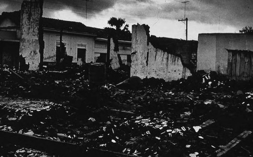 Rubble, Managua, 1980