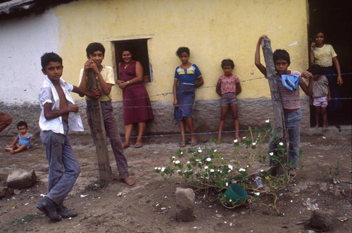 Woman and children, Honduras, 1983