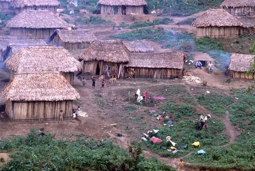 Guatemalan refugee camp, Ixcán, ca. 1983